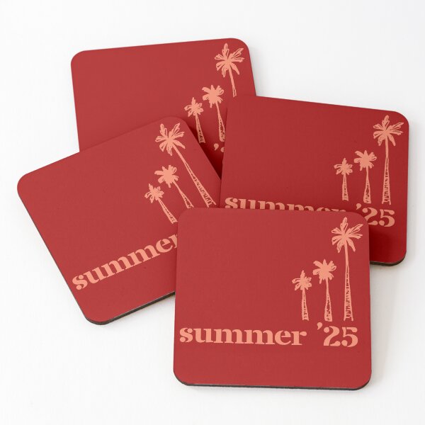 Item preview, Summer ‘25 Red/Orange Palm Trees Summer Design designed and sold by nikifora.