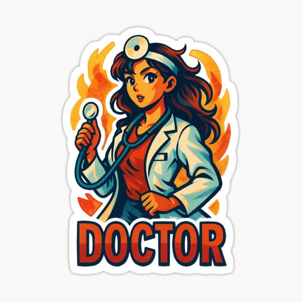 Vista previa del artículo con la obra «Doctora Valiente Sanando Vidas», diseñado y vendido por JonelleTshirts.