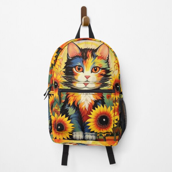 Item preview, A beautiful kitten among the sunflowers. designed and sold by Natalia-Vlad.