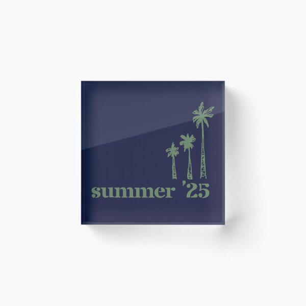 Item preview, Summer ‘25 Navy/Green Palm Trees Summer Design designed and sold by nikifora.