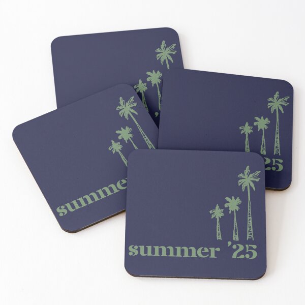 Item preview, Summer ‘25 Navy/Green Palm Trees Summer Design designed and sold by nikifora.