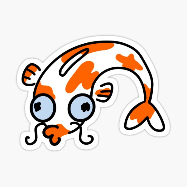 Artikel-Vorschau von Goofy Koi-Fisch, designt und verkauft von xStarGazerx.