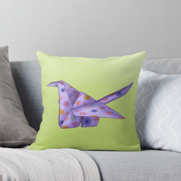 Item preview, Patterned crane origami designed and sold by AssortedDrawings.