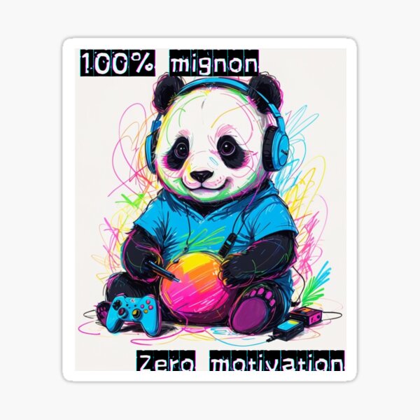 Item preview, Lazy Panda designed and sold by NOVA-DesignVI.
