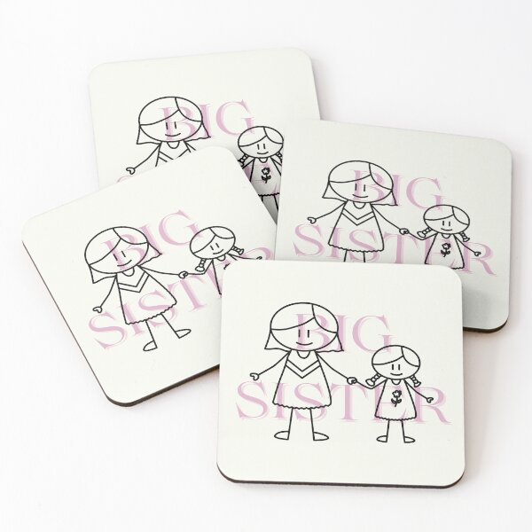 Item preview, Big Sister – Sweet Sisterhood Art designed and sold by SocialSway.