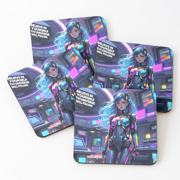 Item preview, Sentient Neon: Echoes of Tomorrow designed and sold by Digitaljes.