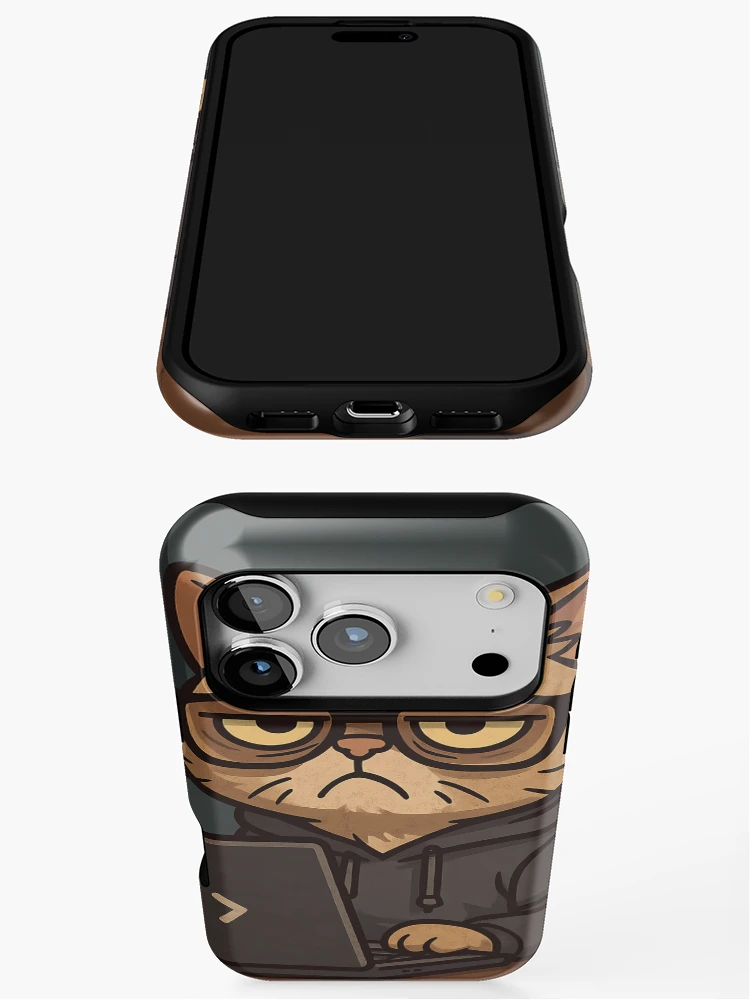 Thumbnail 3 of 4, iPhone Case, Grumpy Cat Developer designed and sold by Peelya.