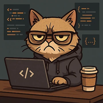Artwork thumbnail, Grumpy Cat Developer by Peelya