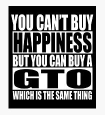 GTO Photographic Print