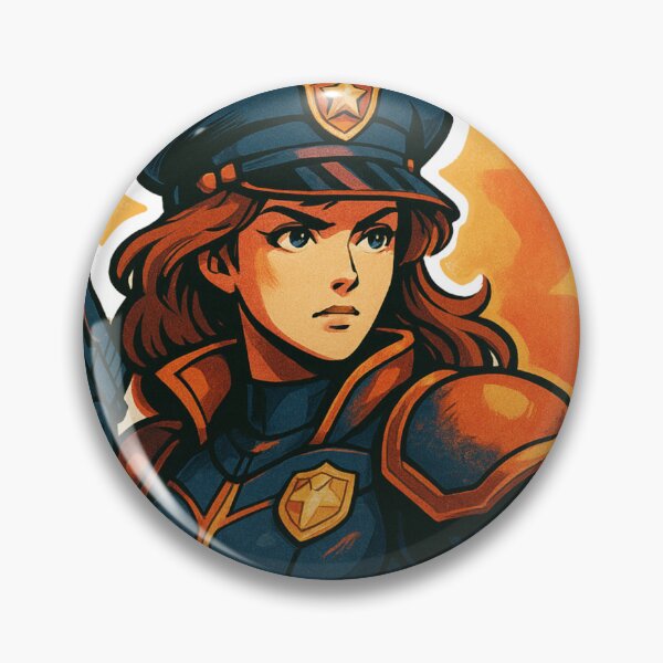 Item preview, Female Police Officer with Firmness designed and sold by JonelleTshirts.