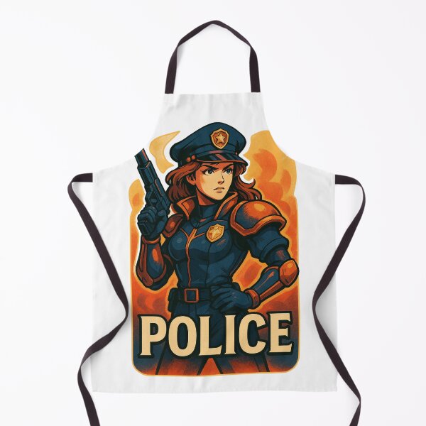 Item preview, Female Police Officer with Firmness designed and sold by JonelleTshirts.