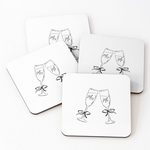 Item preview, Cheers to the Newlyweds designed and sold by madebymir.