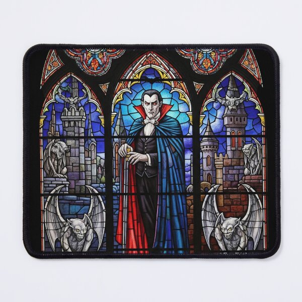 Item preview, Dracula Stained Glass designed and sold by ross baraga.