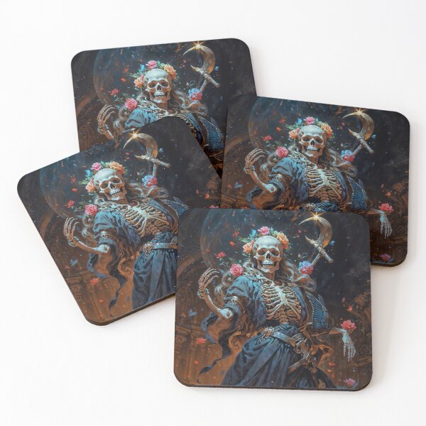 Item preview, La Niña Negra, Santa Muerte designed and sold by AliceWhiteDF.