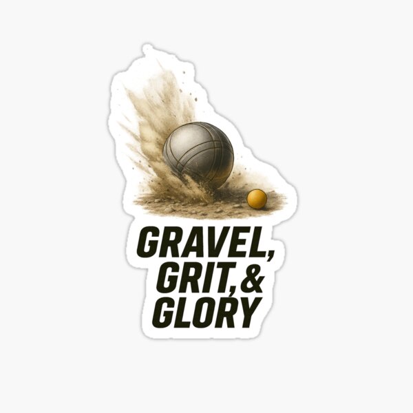Item preview, Gravel, Grit & Glory designed and sold by BouleDogs.