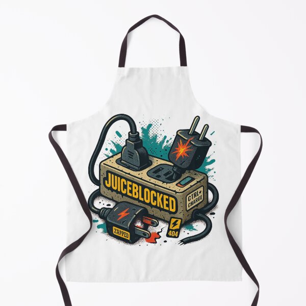 Item preview, JUICEBLOCKED – Glitched Power Strip Meltdown designed and sold by MasterShiffu.