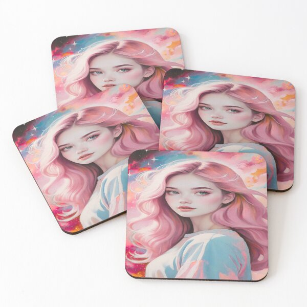 Item preview, Creative Pink Girl Design  designed and sold by layqaas.