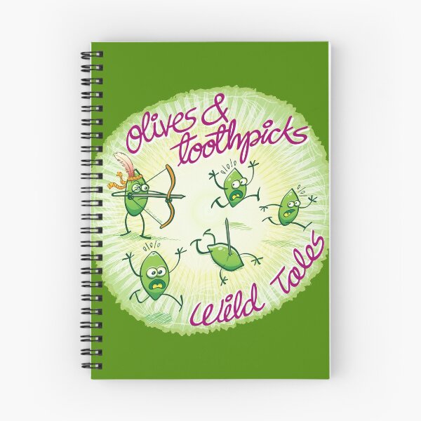 Item preview, Olives and toothpicks wild tales designed and sold by Zoo-co.