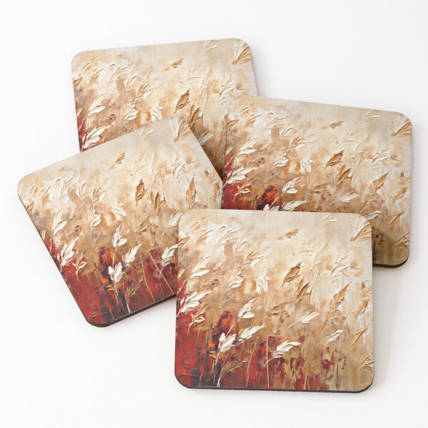 Item preview, Smoky Cream Reeds Blowing In The Breeze Abstract designed and sold by DEC02.