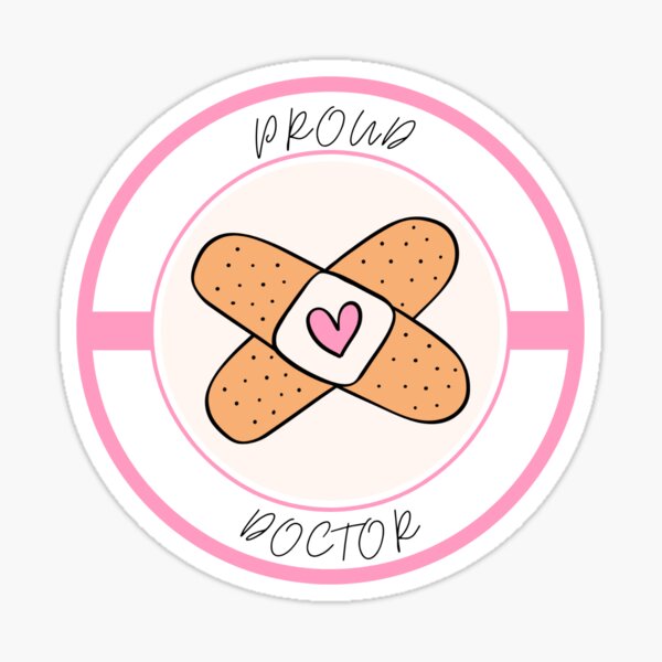 Vista previa del artículo con la obra «Doctor orgulloso», diseñado y vendido por rosehipheart.