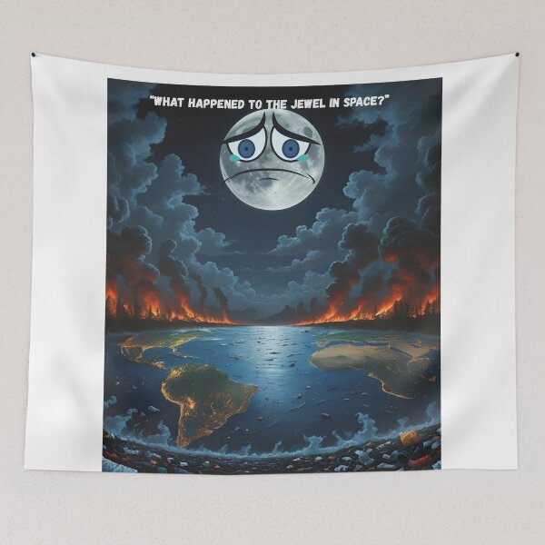 Item preview, What Happened to the Jewel in Space? – Moon’s Lament designed and sold by sniffpad.