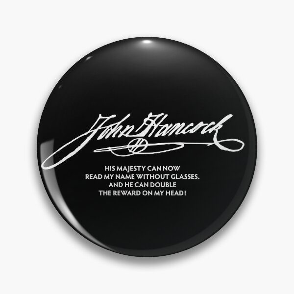 Item preview, John Hancock Signature King George designed and sold by twHistory.