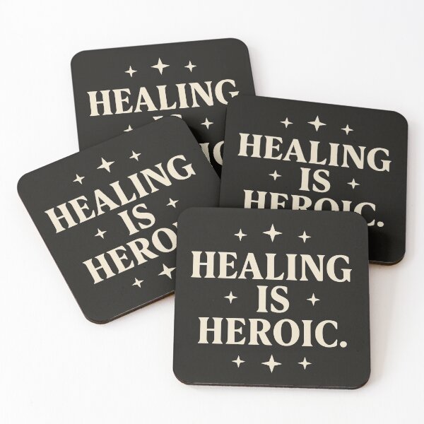 Item preview, Healing Is Heroic designed and sold by SpaceStore369.