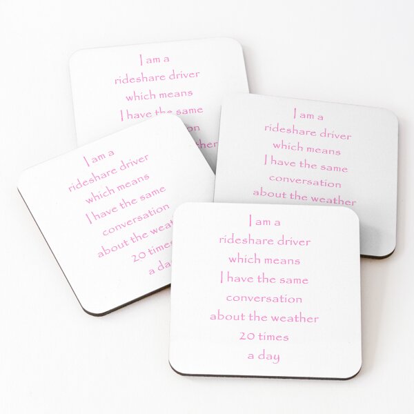 Item preview, Life as a Rideshare Driver designed and sold by FiveStarDriver.