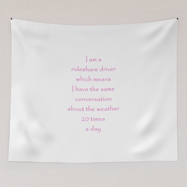 Item preview, Life as a Rideshare Driver designed and sold by FiveStarDriver.