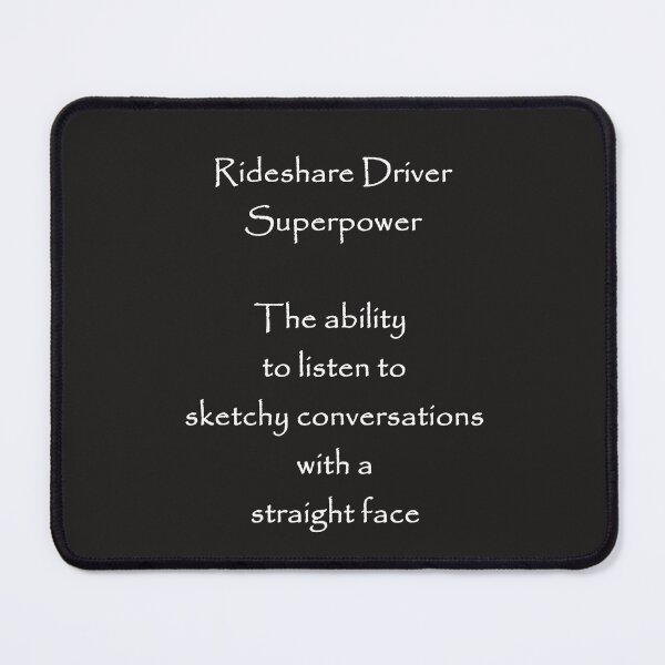Item preview, Life as a Rideshare Driver designed and sold by FiveStarDriver.