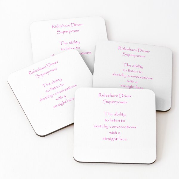 Item preview, Life as a Rideshare Driver designed and sold by FiveStarDriver.