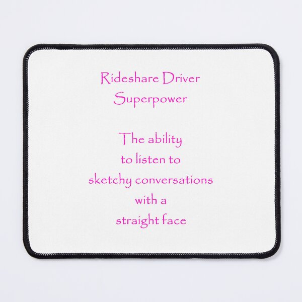 Item preview, Life as a Rideshare Driver designed and sold by FiveStarDriver.