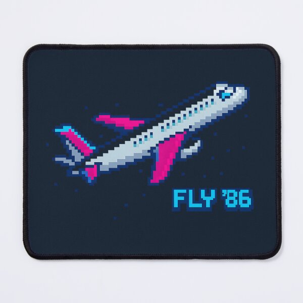 Item preview, Fly ’86 Retro Pixel Jetliner designed and sold by MysticArtisan.