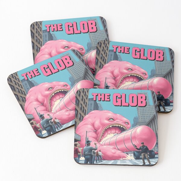 Item preview, The Glob Horror T-shirt Blob Monster designed and sold by Rune-Designs.