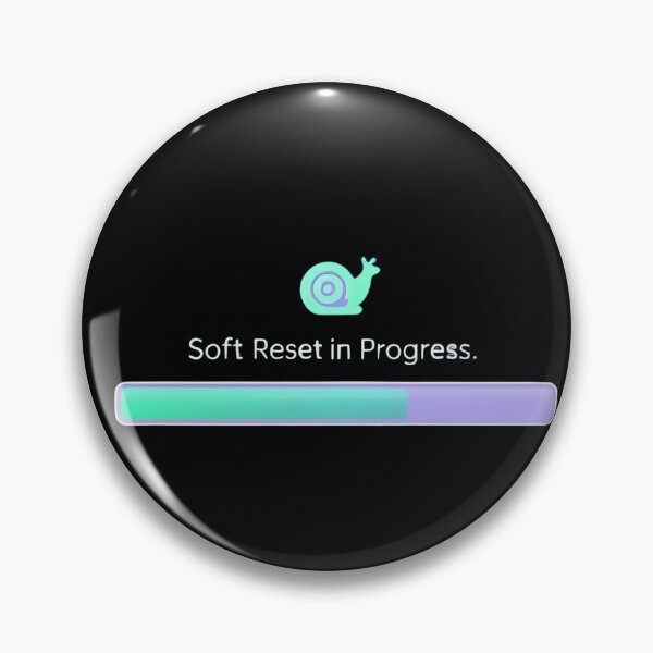 Item preview, Soft Reset in Progress designed and sold by TSGDesign.