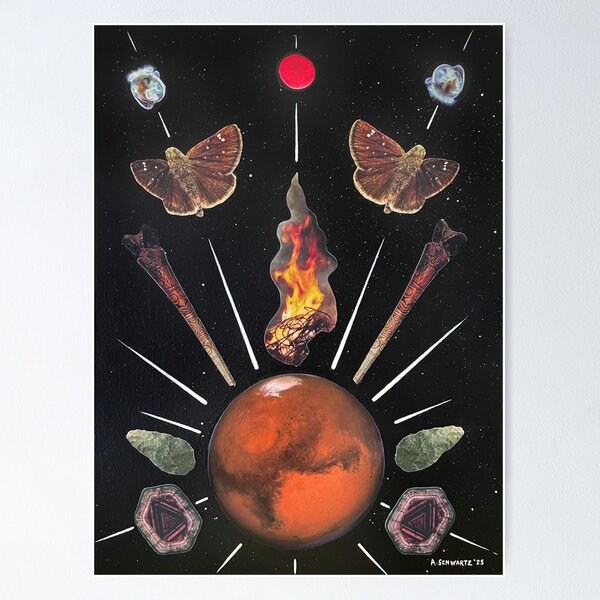 Item preview, The Potency of mars designed and sold by Spirit Oracle Art.