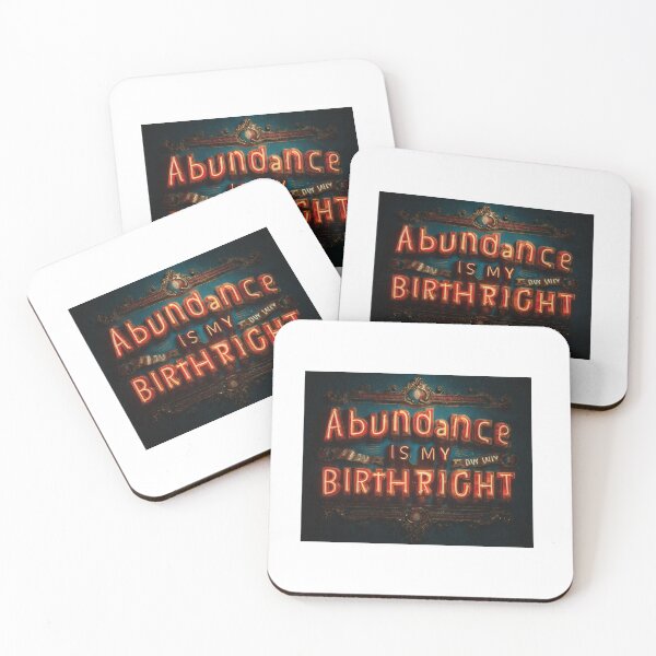 Item preview, Motivation: Abundance Is My Birthright T-Shirt designed and sold by SoundsoftheSun.
