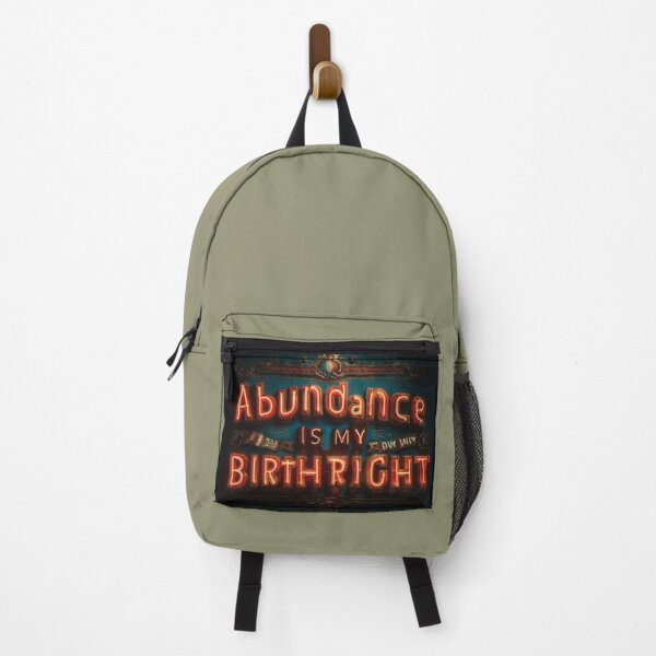 Item preview, Motivation: Abundance Is My Birthright T-Shirt designed and sold by SoundsoftheSun.