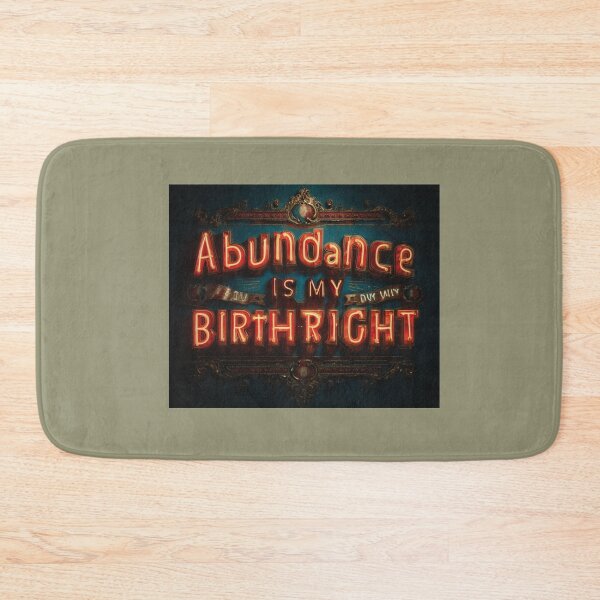 Item preview, Motivation: Abundance Is My Birthright T-Shirt designed and sold by SoundsoftheSun.