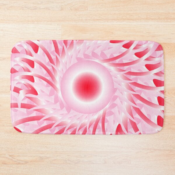 Item preview, Rose Pink Geometric Abstract Spiral Flower 9 designed and sold by Elsy's Art.