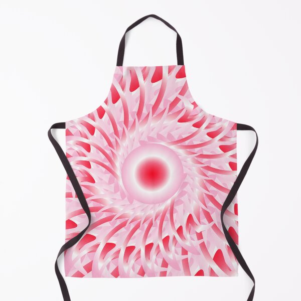 Item preview, Rose Pink Geometric Abstract Spiral Flower 9 designed and sold by Elsy's Art.