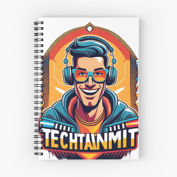 Item preview, Cool Tech Gamer Logo - Trendy Headphone Geek Illustration designed and sold by SPF-Design.