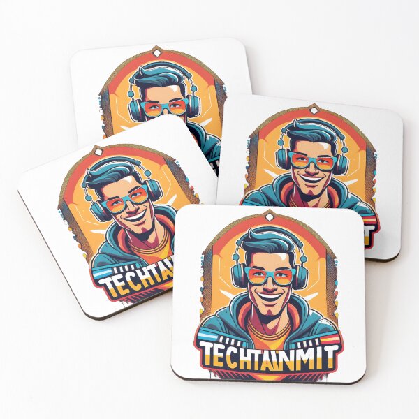 Item preview, Cool Tech Gamer Logo - Trendy Headphone Geek Illustration designed and sold by SPF-Design.