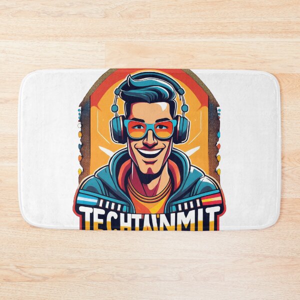 Item preview, Cool Tech Gamer Logo - Trendy Headphone Geek Illustration designed and sold by SPF-Design.