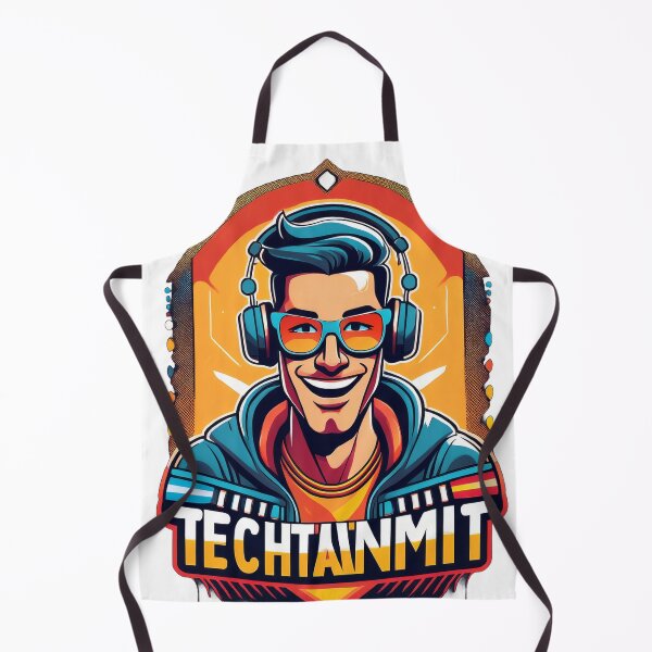 Item preview, Cool Tech Gamer Logo - Trendy Headphone Geek Illustration designed and sold by SPF-Design.