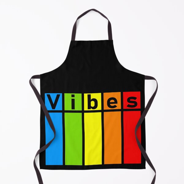 Artikelvorschau, „Vibes“ Regenbogen-Farbblockgrafik entworfen und verkauft von SteadyRolling.
