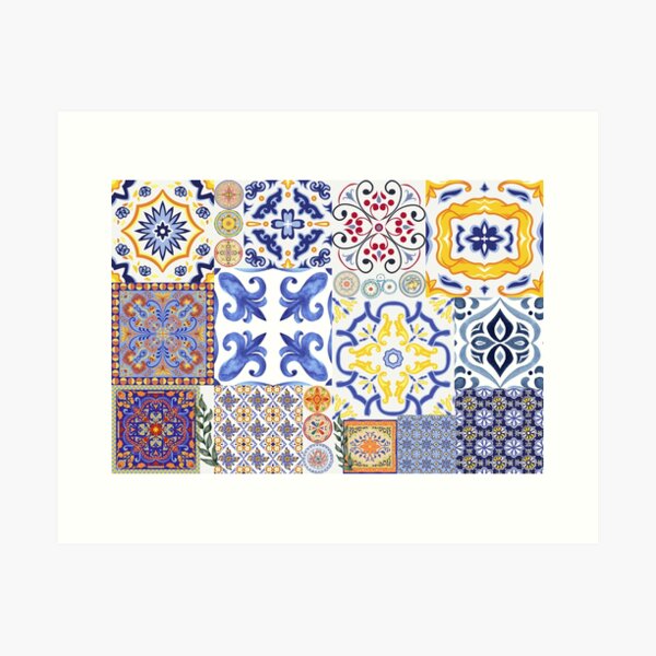 Item preview, Mediterranian Ceramic Dream designed and sold by ANumbers.