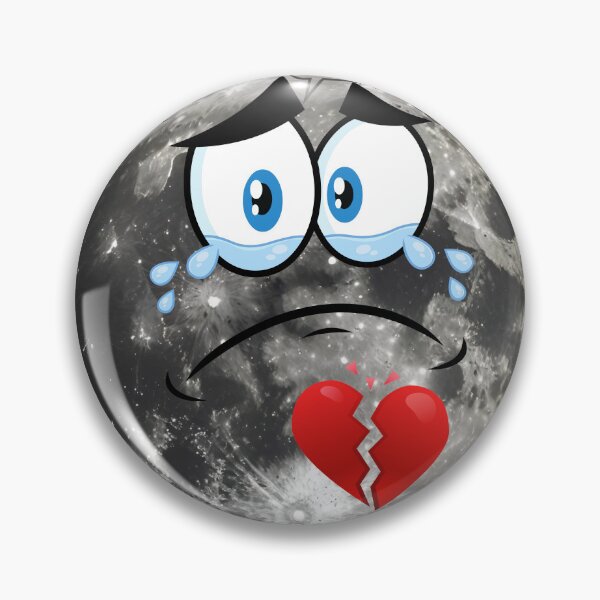 Item preview, You’ve Broken My Heart – Sad Moon in Space designed and sold by sniffpad.