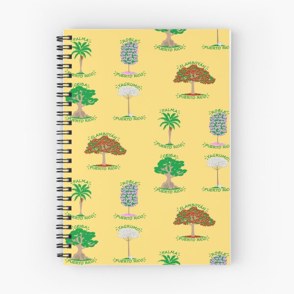 Item preview, Set of 5 Puerto Rico Tropical Trees Flamboyant Ceiba Kapok Trumpet Tree Palm White Oak designed and sold by byDarling.