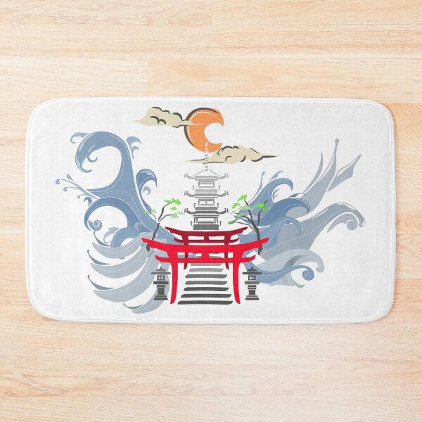 Item preview, Shrine Torii Gates by the Sea designed and sold by urrin DESIGN.